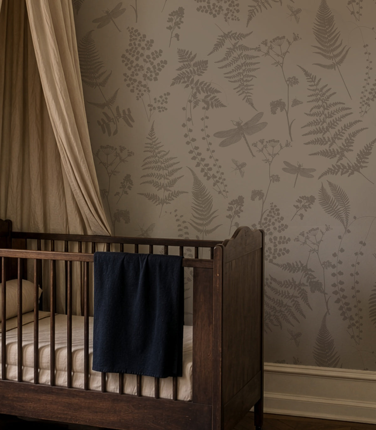 Tapeta Woodland Whisper Brown