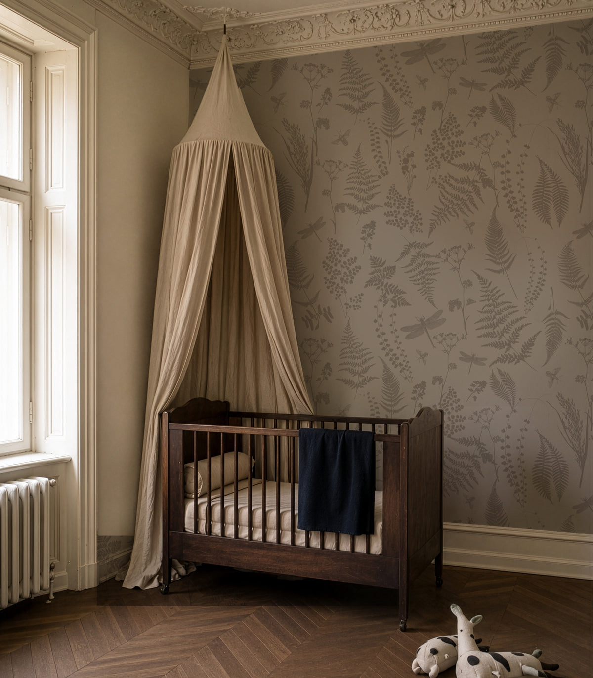 Tapeta Woodland Whisper Brown
