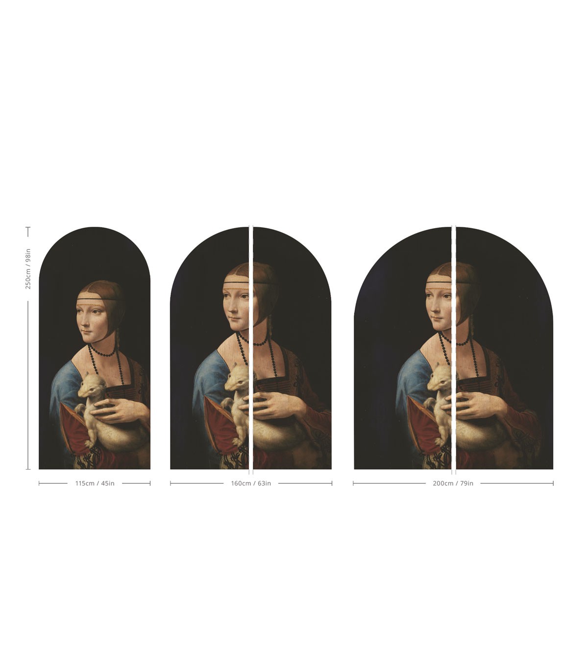 Arch Lady with an Ermine