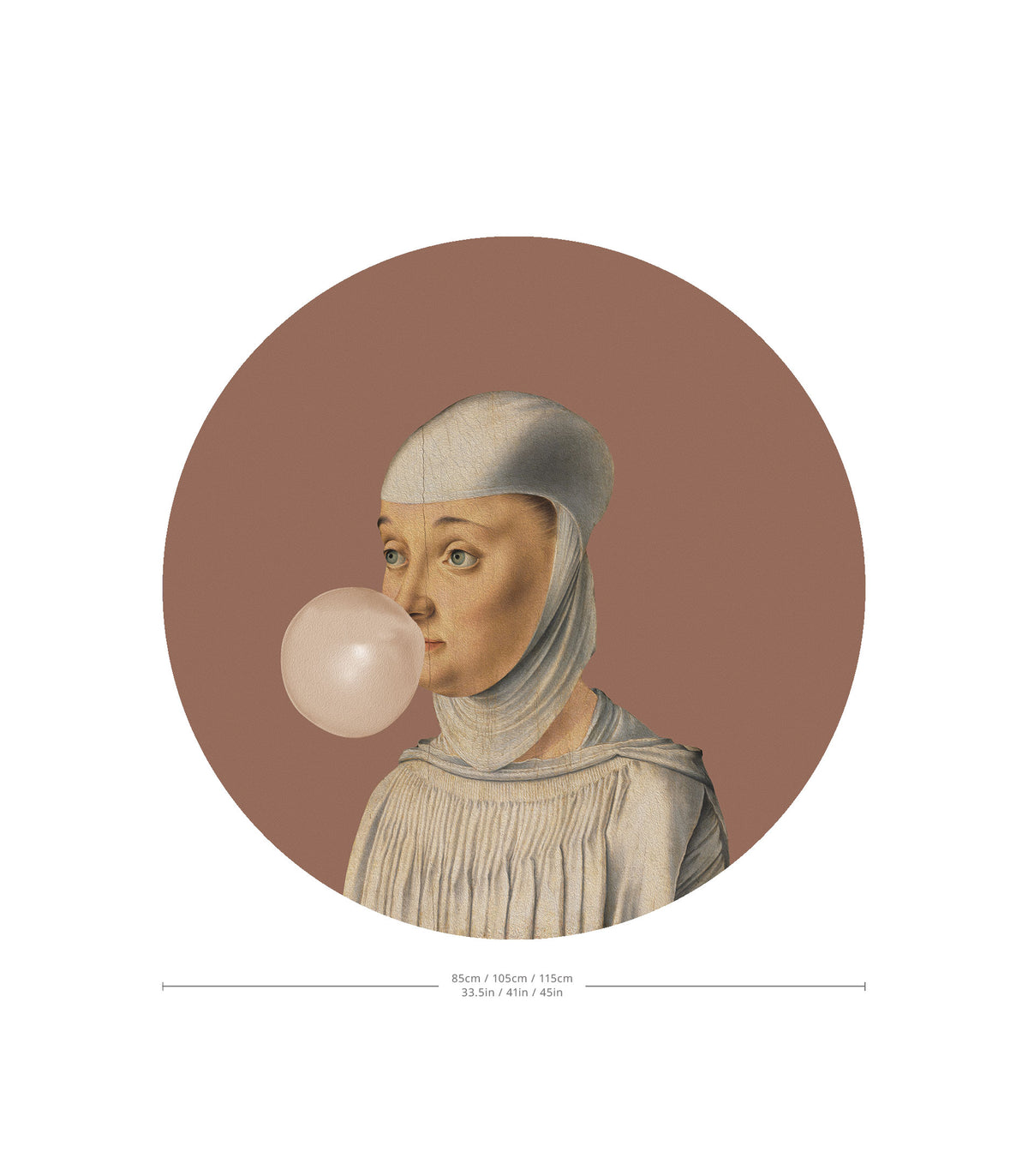 Dots Woman with Bubble Gum Mocha
