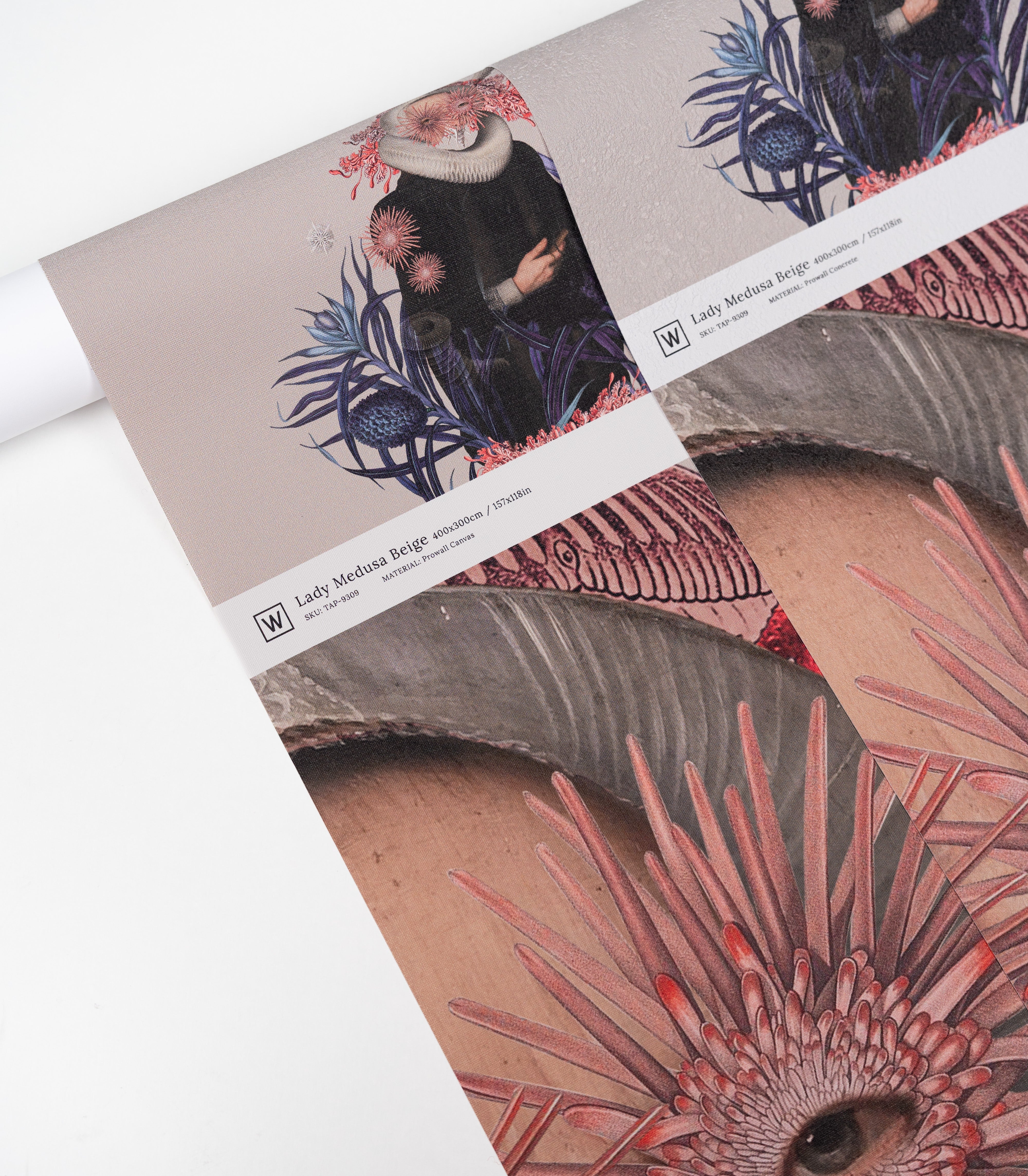 Tapeta Lady Medusa Beige