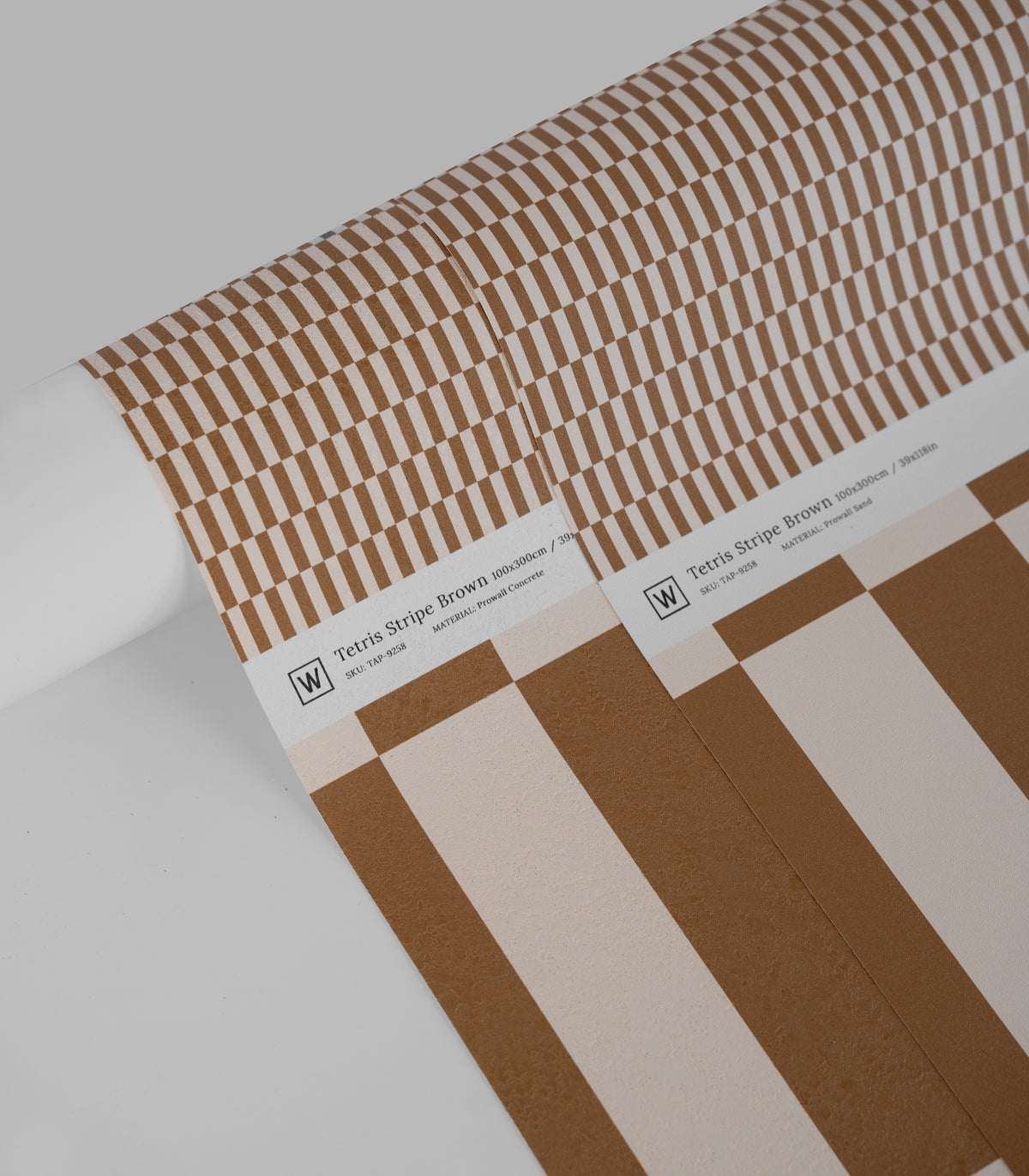 Papier peint Tetris Brown