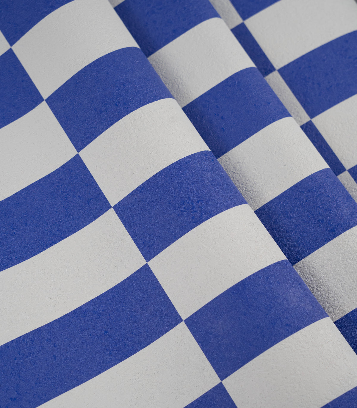Papier peint Tetris Stripe Cobalt