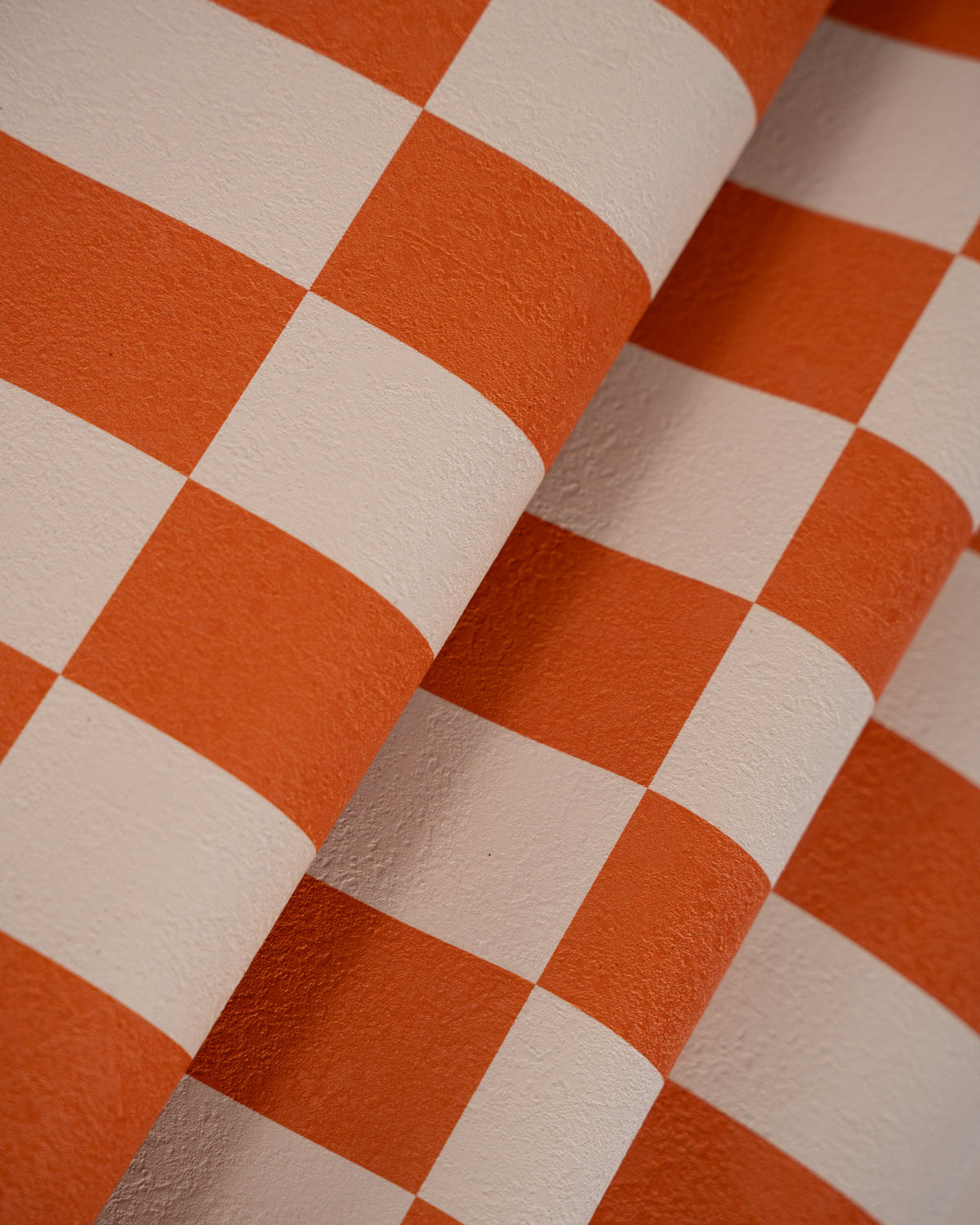 Papier peint Tetris Stripe Terracotta