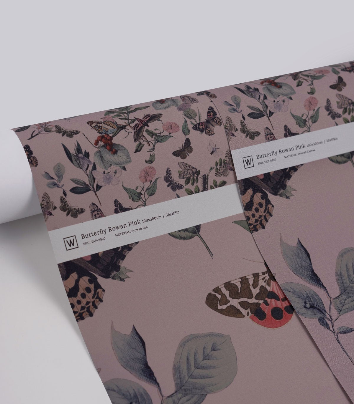 Tapeta Butterfly Rowan Pink