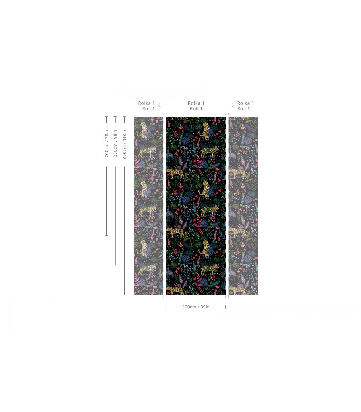 Tapeta Colorfull Tiger