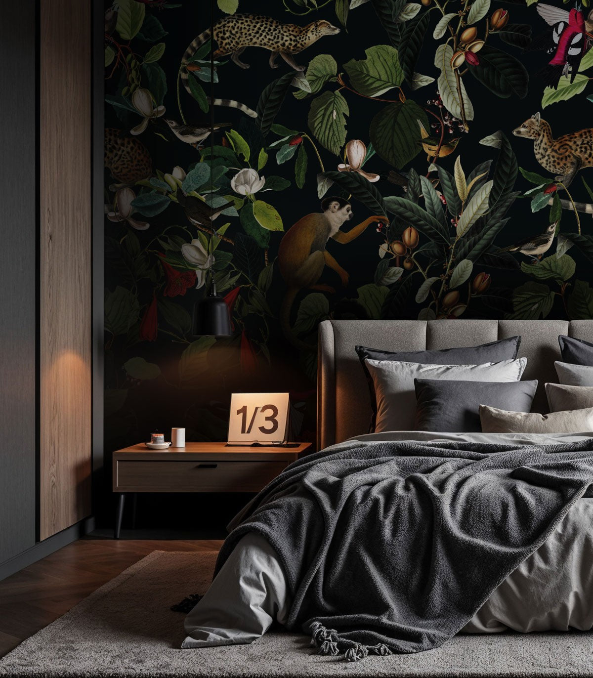 Tapeta The Jungle Book Black