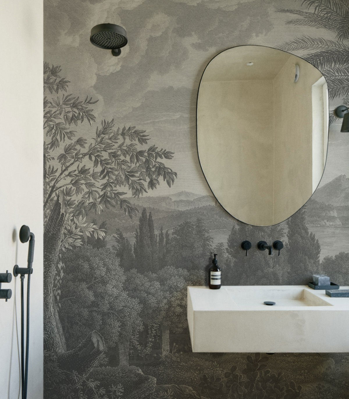 Tapeta Tropical Volcano Vista